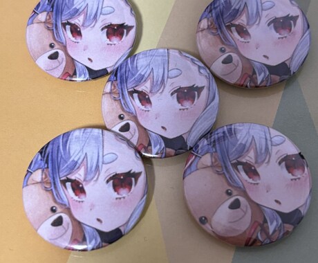 缶バッジやキーホルダーを製作します 活動者さんを応援！グッズお安く作ります！ イメージ2