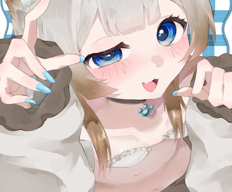 1枚絵を制作致します ぼかしを使用したパッキリしつつ優しいイラストを描きます イメージ1
