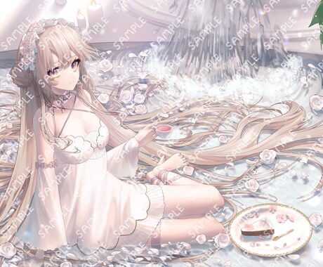 可愛い女性キャラのイラスト描きます 美麗な女の子イラストを使ってみませんか？ イメージ1