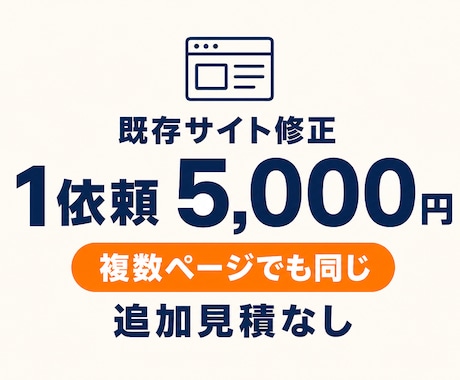 既存サイトの表示崩れを修正します 複数ページでも5,000円。追加見積なし イメージ1