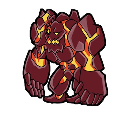 アイコンなどに使える可愛いミニキャラお描きします モンスター、キャラクター、メカ等幅広く対応します！ イメージ1