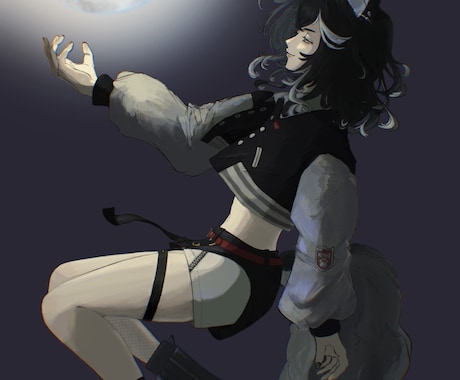 ストーリーを感じる一枚絵/MVイラストを制作します あなたの表現したい物語をイラストで描きます イメージ2