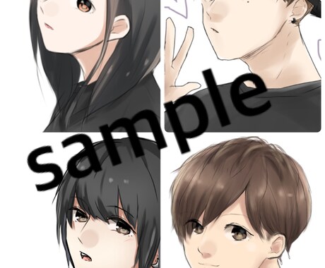 アイコン描きます SNSなどのアイコンにぜひどうぞ◎ イメージ2