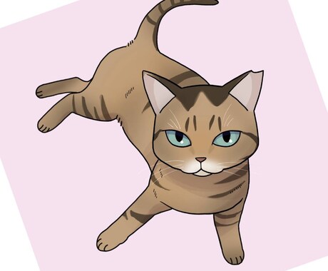 ペットを可愛くデフォルメします うちの子の”たまらん可愛さ”をそのままイラストに♪ イメージ1