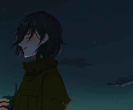 一枚絵MV、ループアニメーションMV作ります 他にはない個性的で雰囲気抜群なMVを依頼してみませんか？ イメージ2