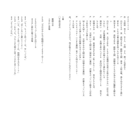 元演劇部があなたの舞台台本をお書きします 小学六年生から演劇を始め高校まで続けたものが台本を書きます イメージ1