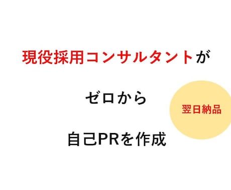 翌日納品◎自己PRをゼロベースで作成します 文章作成が苦手な方へ✨会話でらくらく！自己PRの作成代行 イメージ1