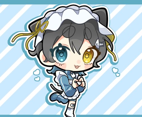 ミニキャラ（SD）イラスト制作します ご依頼が初めてでも安心！あなたの"欲しい"を形にします！ イメージ2