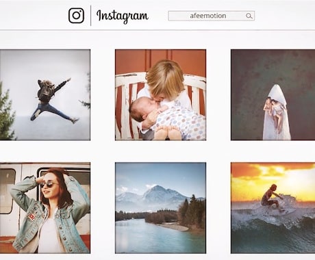Instagramアカウントの紹介動画を作ります 21枚の写真・動画でフォロワーUP動画作ります イメージ2