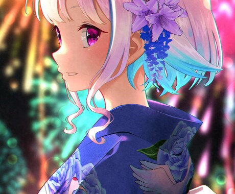 かわいい女の子のイラスト描きます 【アイコン・ボカロ楽曲・切り抜き動画用イラスト等対応可能】 イメージ2