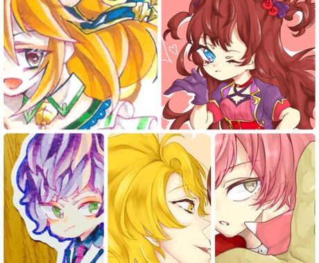 好きなイラストをお描きします SNSアイコンや、私的なイラスト使用などに イメージ2