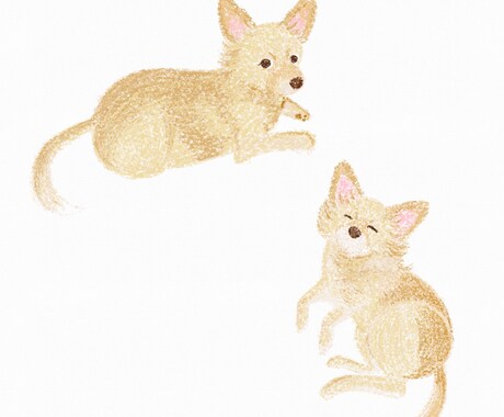 ペットのイラストを描きます あなたのお家の小さな家族（ペット）の絵を描かせてください！ イメージ1