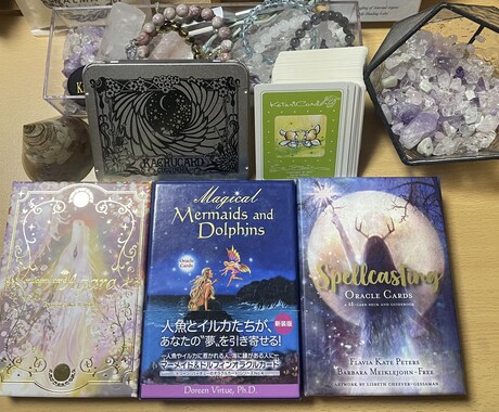 オラクルカードを使った占いをします 今必要なメッセージをドンピシャで届けます イメージ1