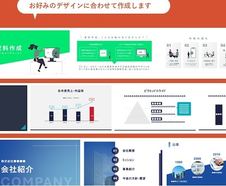 パワポ資料のブラッシュアップ・作成を行います 社内外セミナーやプレゼン資料を作成してきた会社員が作成！ イメージ2