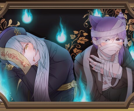 限定割引！貴方だけのサムネイル、アイコン等描きます 丁寧で優しいタッチのイラストです、SNSや配信活動に！ イメージ2
