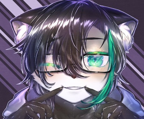 もふもふ獣人とキラカワなイラスト描きます 綺麗でもふもふなアイコン、ヘッダーが欲しいあなたへ イメージ2