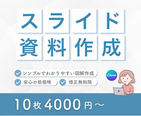 文章だけでOK！伝わるスライド資料作成します イメージ1
