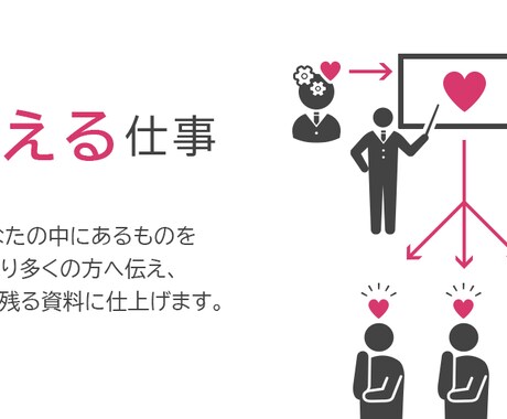 デザイナーがあなたのプレゼンを全力サポートします プロが仕上げる資料で自信を持ってプレゼンしませんか？ イメージ1