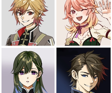 可愛い女の子やかっこいい男の子描きます 貴方に刺さるキャラ、貴方の自慢のキャラ描きます！ イメージ1