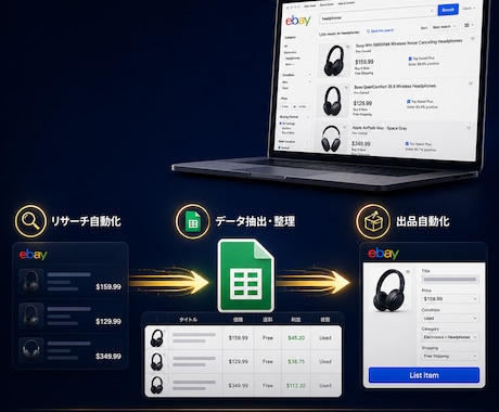 現役eBayセラーが自動化する拡張機能を開発します ワンクリックで自動化！仕様設計からプロが並走する物販特化開発 イメージ2