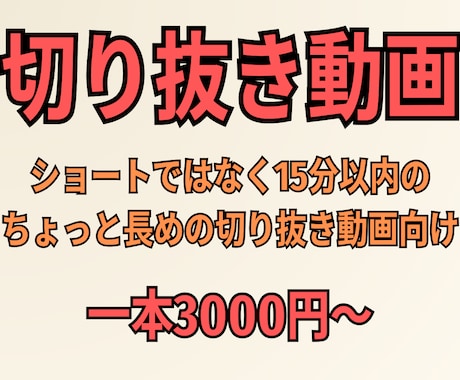 VTuber様、ストリーマー様向けの動画編集をます 格安で切り抜きの編集代行させていただきます！ イメージ1