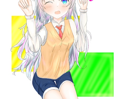 キャラ単体イラスト描きます イメージ1