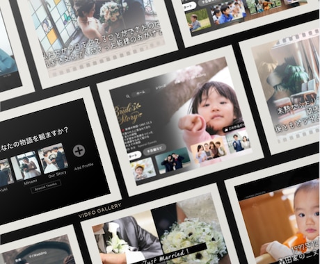 NETFLIX風プロフィールムービー作成します ゲストの視線を釘付けにする映画級の演出！ イメージ1