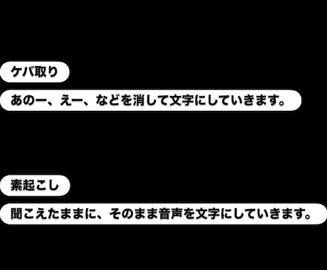 音声・動画の文字を起こします 人が聞き、低価格・丁寧に文字起こしをします イメージ2