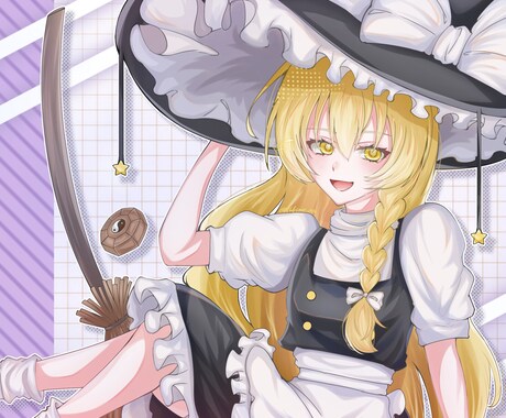アイコンや1枚絵などお描きします アイコン・ヘッダー・立ち絵などに！ イメージ2