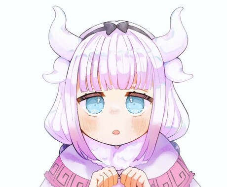 ふんわりかわいいイラストを描きます アイコン、サムネ、1枚絵などのイラストを描きます！ イメージ2