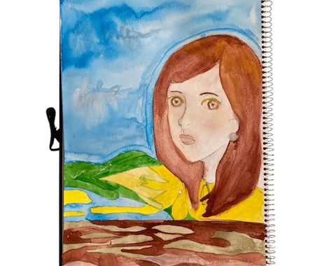 あなたの内側から溢れる魅力をリーディングし描きます 内側から溢れる美しさ、オーラを読み描きます！ イメージ1