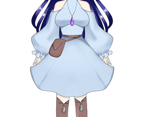 Live2Dパーツ分け立ち絵描きます とにかくVTuberを始めたい方に！ イメージ2