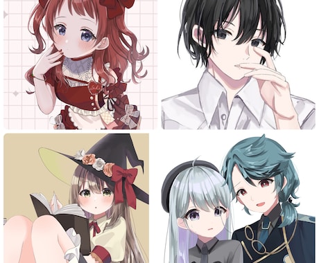 可愛いアイコン描きます SNSアイコンなどお描きいたします！ イメージ1
