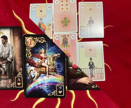 グランタブローで気になることみます ルノルマンカード36枚を並べてみます イメージ1