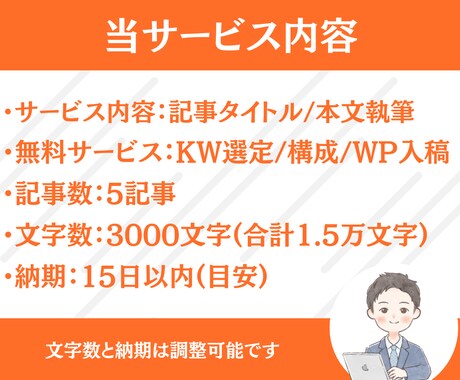 検索上位を目指す！高品質SEO記事を作成します 業界歴10年のSEO集客のプロが記事執筆！ イメージ2