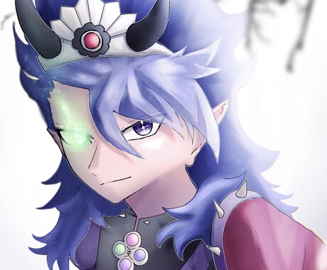 イラスト制作をします バストアップのイラスト制作が得意です イメージ2