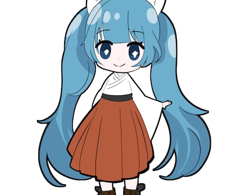 オリジナルミニキャラ制作をします ご自身のwebサイトでの使用可能 イメージ2