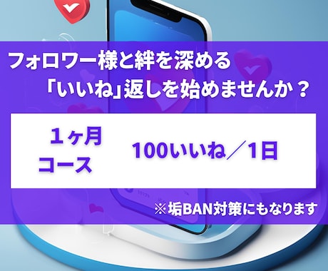 専門チームがX(Twitter) いいね代行します いいね！でフォロワー様との絆を深めませんか！？ イメージ1