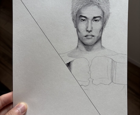 人間等をアナログで制作します 人、ペットなどをリアルに写真通り美しく描きます。 イメージ2