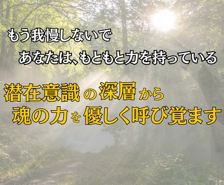 魂の再起動｜今世で「幸せ」になるスイッチ押します 引き寄せの力を発動させる→ 浄化・ブロック解除・波動調整から イメージ2