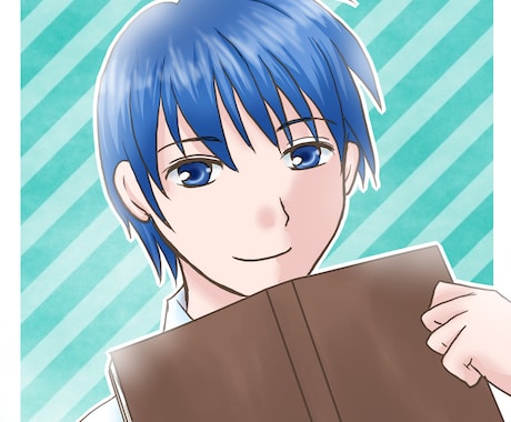かわいいアニメ調ＳNＳアイコン描きます かわいい！アニメ調カラーイラストをアイコンにしませんか？ イメージ2