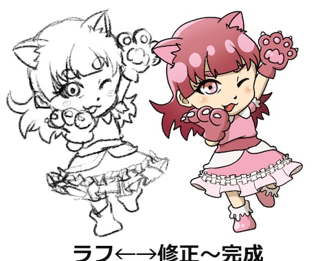 デフォルメイラストを描きます 商用も可能！アイコンにも、グッズ用にもどうぞ イメージ2