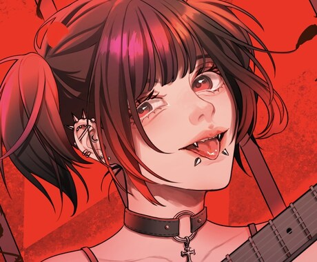 SNS等に！可愛い透明感アイコンお描きします 商用利用もOK高クオリティのキャラクターイラスト❁ イメージ1