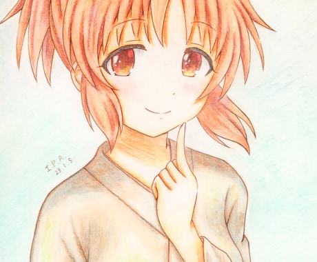 最短3日で色鮮やかな水彩色鉛筆イラスト描きます イメージ1