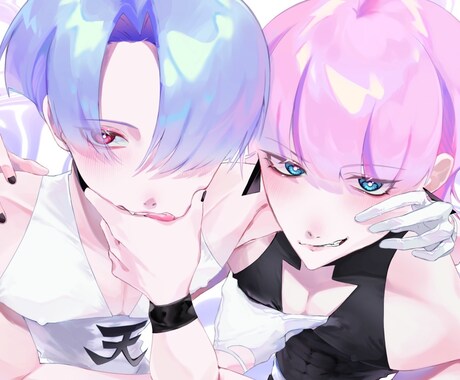 1枚絵を制作します パンチの効いたイラストを描くきます。 イメージ2