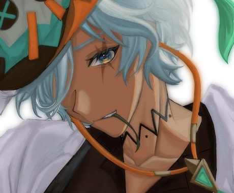 金額が安く、印象に残るようなイラストを描きます 色塗りに力を入れ、丁寧に描きます イメージ2