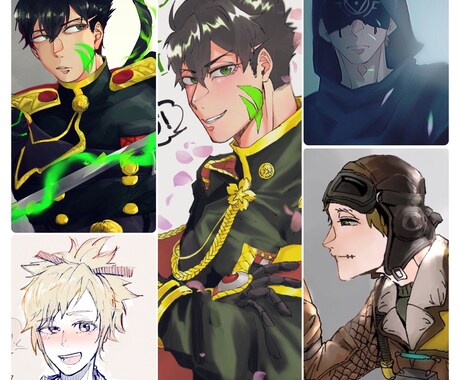 キャラクターイラストお描きします イメージ1