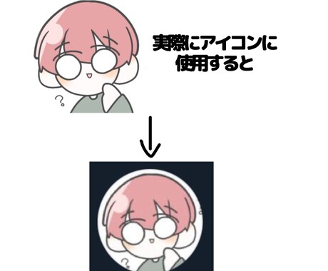 デフォルメイラスト描きます ふわふわしたデフォルメイラストであなたのアイコンを華やかに！ イメージ2
