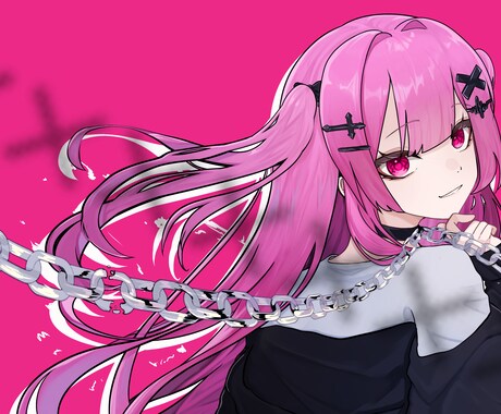 一枚絵から立ち絵、アイコンまで描きます 一枚絵、立ち絵、アイコン、ヘッダー、サムネイル等を描きます イメージ2