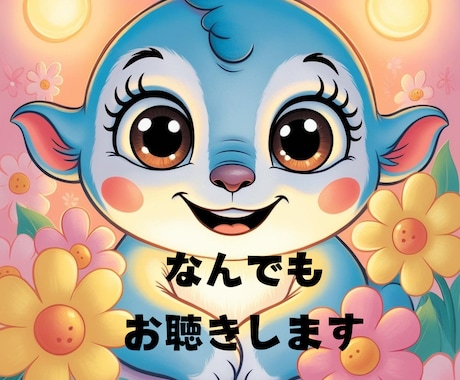 心ふさぐ時には私が寄り添い心を込めてお話を聴きます 弱音も涙も全部そのまま誰かに話すだけで心は軽く楽ちんになる！ イメージ1